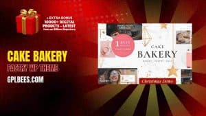 Cake Bakery Pastry WP Theme - Buy GPL Restaurant Cafe Wordpress Themes at Best Price