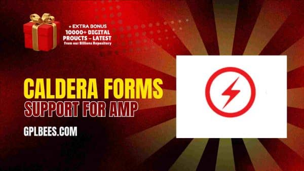 Caldera Forms Support For Amp At Best Price - Gpl Bees