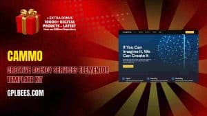 Cammo – Creative Agency Services Elementor Template Kit - Buy GPL 29 at Best Price