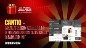 Cantiq – Beauty Clinic WordPress & Dermatologist Elementor Template Kit - Buy GPL 29 at Best Price