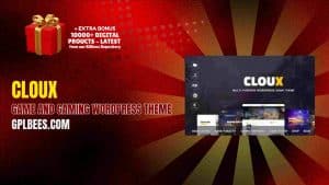 Cloux – Game and Gaming WordPress Theme - Buy GPL 95 at Best Price