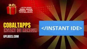 CobaltApps Instant IDE Manager - Buy GPL 19 at Best Price