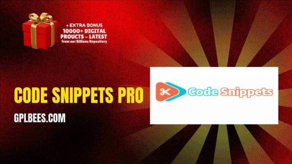 Code Snippets Pro At Best Price - Gpl Bees