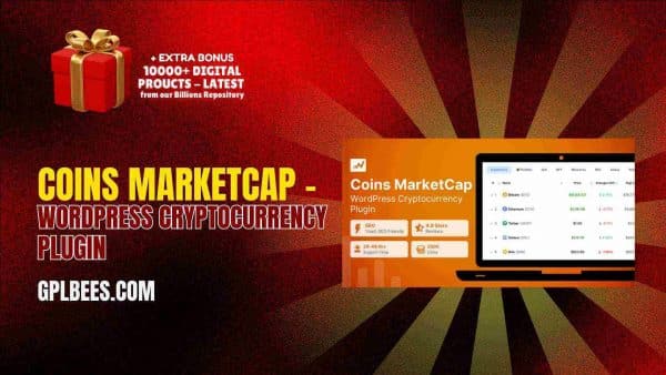 Coins Marketcap – Wordpress Cryptocurrency Plugin At Best Price - Gpl Bees