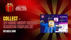 Collect – NFT Design Agency Services Elementor Template Kit - Buy GPL 49 at Best Price