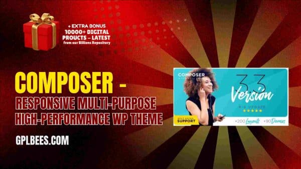 Composer – Responsive Multi-Purpose High-Performance Wp Theme At Best Price - Gpl Bees
