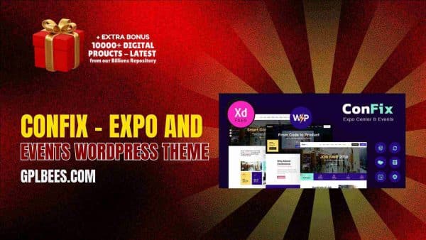 Confix – Expo And Events Wordpress Theme At Best Price - Gpl Bees