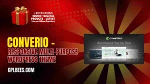 Converio – Responsive Multi-Purpose WordPress Theme - Buy GPL 103 at Best Price