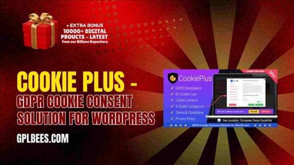 Cookie Plus – Gdpr Cookie Consent Solution For Wordpress At Best Price - Gpl Bees