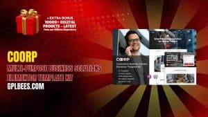 Coorp – Multi-purpose Business Solutions Elementor Template Kit - Buy GPL 52 at Best Price