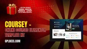 Coursey – Online Courses Elementor Template Kit - Buy GPL 54 at Best Price