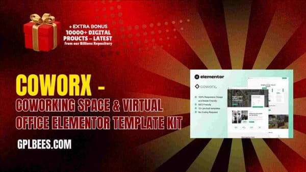 Coworx – Coworking Space &Amp; Virtual Office Elementor Template Kit At Best Price - Gpl Bees