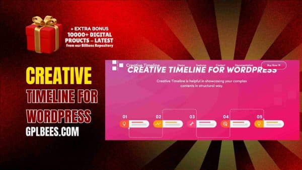 Creative Timeline For Wordpress At Best Price - Gpl Bees