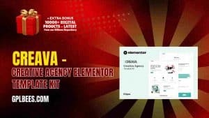 Creava – Creative Agency Elementor Template Kit - Buy GPL 55 at Best Price