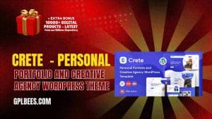 Crete  - Personal Portfolio and Creative Agency WordPress Theme - Buy GPL 3 at Best Price