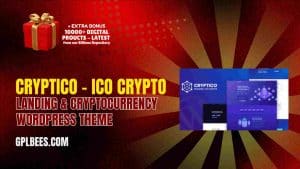 Cryptico – ICO Crypto Landing & Cryptocurrency WordPress Theme​ - Buy GPL 112 at Best Price