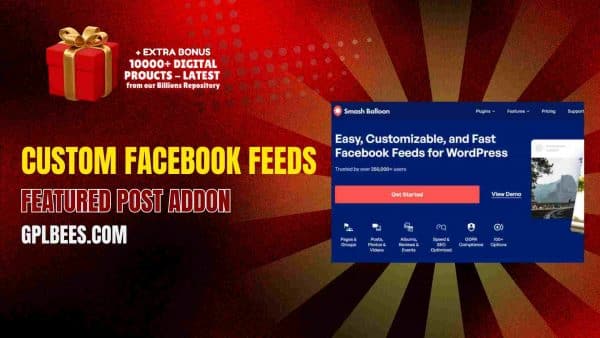 Custom Facebook Feeds – Featured Post Addon At Best Price - Gpl Bees