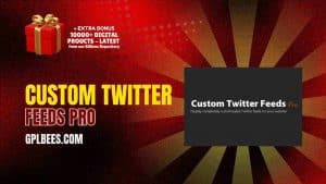 Custom Twitter Feeds Pro - Buy GPL Social Plugins at Best Price