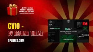 Cvio – CV Resume Theme - Buy GPL Resume Wordpress Themes at Best Price