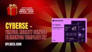 Cyberse – Virtual Reality Service Elementor Template Kit - Buy GPL 58 at Best Price