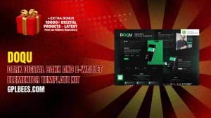 DOQU – Dark Digital Bank and E-Wallet Elementor Template Kit - Buy GPL 60 at Best Price