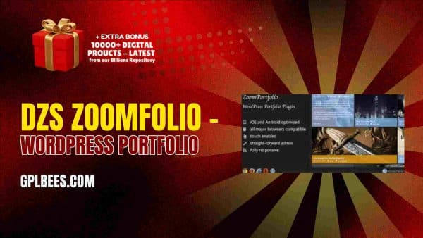 Dzs Zoomfolio – Wordpress Portfolio At Best Price - Gpl Bees