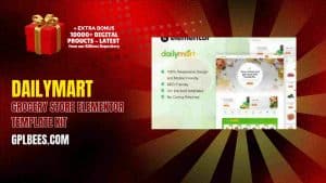 DailyMart – Grocery Store Elementor Template Kit - Buy GPL 60 at Best Price