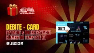 Debite – Card Payment & Online Payment Elementor Template Kit - Buy GPL 62 at Best Price