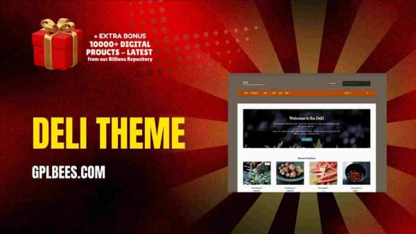 Deli Theme At Best Price - Gpl Bees