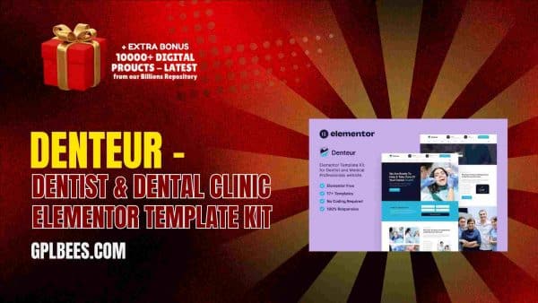 Denteur – Dentist &Amp; Dental Clinic Elementor Template Kit At Best Price - Gpl Bees