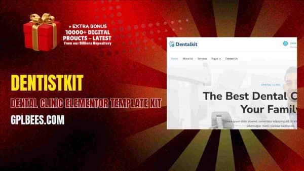 Dentistkit – Dental Clinic Elementor Template Kit At Best Price - Gpl Bees