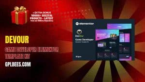 Devour – Game Developer Elementor Template Kit - Buy GPL 53 at Best Price