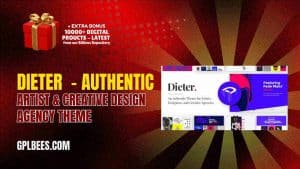 Dieter  - Authentic Artist & Creative Design Agency Theme - Buy GPL 3 at Best Price