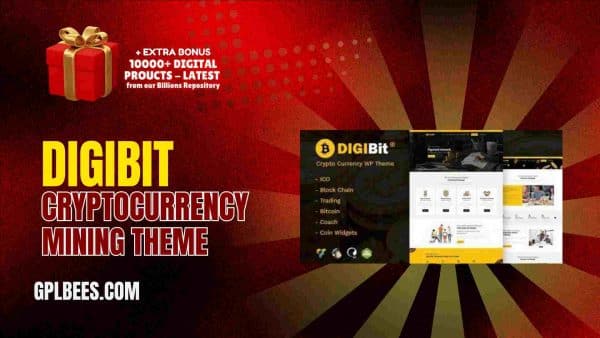 Digibit Cryptocurrency Mining Theme At Best Price - Gpl Bees