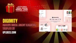 Digimity – Creative Digital Agancy Elementor Template Kit - Buy GPL 55 at Best Price