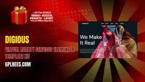 Digious – Virtual Reality Services Elementor Template Kit - Buy GPL 55 at Best Price