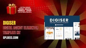 Digiser – Digital Agency Elementor Template Kit - Buy GPL 55 at Best Price