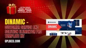 Dinamic – Customer Service and Solution Elementor Pro Template Kit - Buy GPL 57 at Best Price