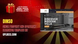 Dinso – Single Property and Apartment Elementor Template Kit - Buy GPL 57 at Best Price
