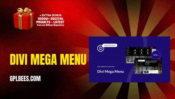 Divi Mega Menu At Best Price - Gpl Bees