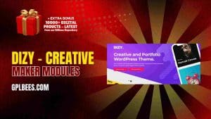 Dizy – Creative Portfolio Theme - Buy GPL 3 at Best Price
