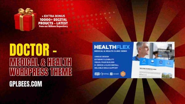Doctor – Medical &Amp; Health Wordpress Theme At Best Price - Gpl Bees