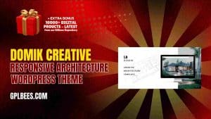 Domik Creative Responsive Architecture WordPress Theme - Buy GPL 3 at Best Price