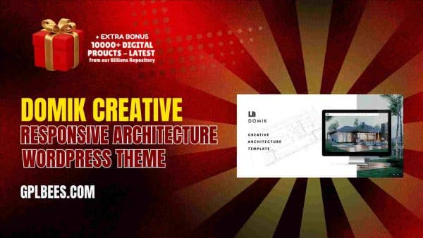 Domik Creative Responsive Architecture Wordpress Theme At Best Price - Gpl Bees