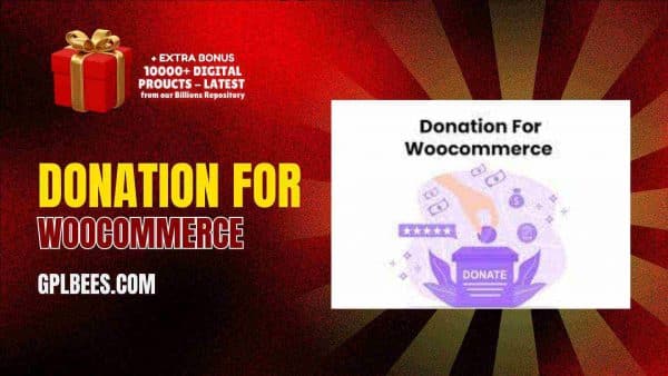 Donation For Woocommerce At Best Price - Gpl Bees