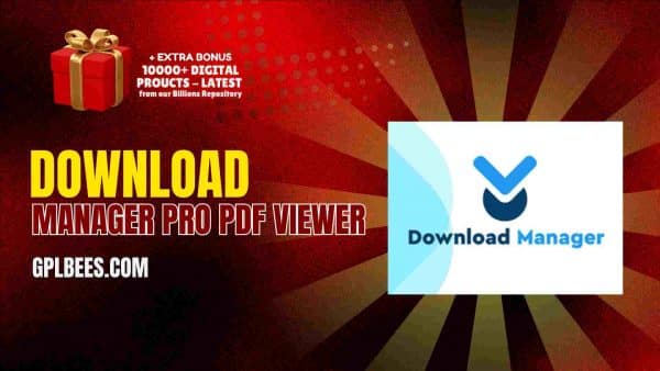Download Manager Pro Pdf Viewer At Best Price - Gpl Bees