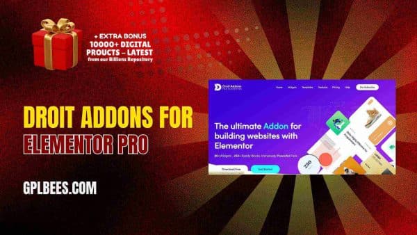 Droit Addons For Elementor Pro At Best Price - Gpl Bees