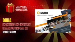 Duha – Engineering and Industrial Elementor Template Kit - Buy GPL 61 at Best Price