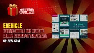 EVehicle – Electric Vehicle and Charging Station Elementor Template Kit - Buy GPL 70 at Best Price