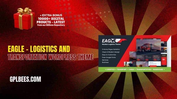 Eagle – Logistics And Transportation Wordpress Theme At Best Price - Gpl Bees